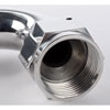 Polished 90° Swivel Hose End -16AN - image 3