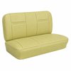 Bench Seat Upholstery for 1955 (2nd Series)-1959 Chevrolet/GMC Trucks, w/Dual Inserts [Yellow] - image 1