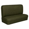 Bench Seat Upholstery for 1955 (2nd Series)-1959 Chevrolet/GMC Trucks, w/V-Insert & Vertical Pleats [Green] - image 1