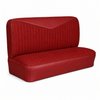 Bench Seat Upholstery for 1955 (2nd Series)-1959 Chevrolet/GMC Trucks, w/V-Insert & Vertical Pleats [Red] - image 1
