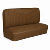 Bench Seat Upholstery for 1955 (2nd Series)-1959 Chevrolet/GMC Trucks, w/V-Insert & Vertical Pleats [Saddle] - image 1