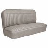 Bench Seat Upholstery for 1955 (2nd Series)-1959 Chevrolet/GMC Trucks, w/Horizontal Insert & Vertical Pleats [Champagne] - image 1