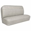 Bench Seat Upholstery for 1955 (2nd Series)-1959 Chevrolet/GMC Trucks, w/Horizontal Insert & Vertical Pleats [Fawn] - image 1
