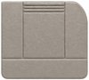 Front Door Panel Set for 1955 (2nd Series)-1959 Chevy/GMC Trucks, w/Wide Center Insert [Seville Vinyl, Champagne] - image 2