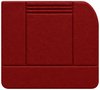 Front Door Panel Set for 1955 (2nd Series)-1959 Chevy/GMC Trucks, w/Wide Center Insert [Seville Vinyl, Red] - image 2