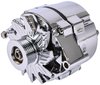 GM 1-Wire Alternator 100 Amp Output with Serpentine Pulley [Chrome Plated Finish] - image 1