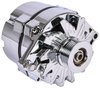 GM 1-Wire Alternator 100 Amp Output with Serpentine Pulley [Chrome Plated Finish] - image 2