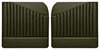 Front Door Panel Set for 1955 (2nd Series)-1959 Chevy/GMC Trucks, w/Vertical Pleats & Diagonal Insert [Seville Vinyl, Green] - image 1