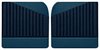 Front Door Panel Set for 1955 (2nd Series)-1959 Chevy/GMC Trucks, w/Vertical Pleats & Diagonal Insert [Seville Vinyl, 2-Tone Blu - image 1