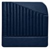 Front Door Panel Set for 1955 (2nd Series)-1959 Chevy/GMC Trucks, w/Vertical Pleats & Diagonal Insert [Seville Vinyl, Dark Blue] - image 2
