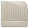 Front Door Panel Set for 1955 (2nd Series)-1959 Chevy/GMC Trucks, w/Vertical Pleats & Diagonal Insert [Seville Vinyl, Fawn] - image 2