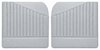 Front Door Panel Set for 1955 (2nd Series)-1959 Chevy/GMC Trucks, w/Vertical Pleats & Diagonal Insert [Seville Vinyl, Silver] - image 1