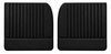 Front Door Panel Set for 1955 (2nd Series)-1959 Chevy/GMC Trucks, w/Vertical Pleats [Seville Vinyl, Black] - image 1