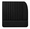 Front Door Panel Set for 1955 (2nd Series)-1959 Chevy/GMC Trucks, w/Vertical Pleats [Seville Vinyl, Black] - image 2