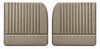 Front Door Panel Set for 1955 (2nd Series)-1959 Chevy/GMC Trucks, w/Vertical Pleats [Seville Vinyl, Champagne] - image 1