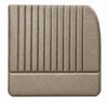 Front Door Panel Set for 1955 (2nd Series)-1959 Chevy/GMC Trucks, w/Vertical Pleats [Seville Vinyl, Champagne] - image 2