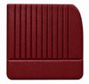 Front Door Panel Set for 1955 (2nd Series)-1959 Chevy/GMC Trucks, w/Vertical Pleats [Seville Vinyl, Red] - image 2