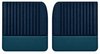 Front Door Panel Set for 1955 (2nd Series)-1959 Chevy/GMC Trucks, w/Vertical Pleats [Seville Vinyl, 2-Tone Blue] - image 1