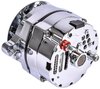 Ford 1-Wire Alternator, 100 amp Output with Serpentine Belt Pulley [Chrome Plated Finish] - image 4
