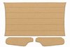 Headliner w/Sun Visors for 1970 Chevy Camaro, Pontiac Firebird w/Deluxe Int. [Premier Perforated Grain Light Saddle Vinyl]