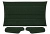Headliner w/Sun Visors for 1970 Chevy Camaro, Pontiac Firebird w/Standard Int. [Premier Non-Perforated Grain Dark Green Vinyl]