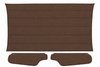 Headliner w/Sun Visors for 1971-1973 Chevy Camaro, Pontiac Firebird w/Deluxe Int. [Premier Perforated Grain Brown Vinyl]