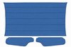 Headliner w/Sun Visors for 1971-1973 Chevy Camaro, Pontiac Firebird w/Deluxe Int. [Premier Perforated Grain Med. Blue Vinyl] - image 1