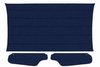 Headliner w/Sun Visors for 1971-1973 Chevy Camaro, Pontiac Firebird w/Deluxe Int. [Premier Perforated Grain Dark Blue Vinyl] - image 1