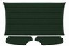 Headliner w/Sun Visors for 1971-1973 Chevy Camaro, Pontiac Firebird w/Deluxe Int. [Premier Perforated Grain Dark Green Vinyl] - image 1