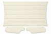 Headliner w/Sun Visors for 1971-1973 Chevy Camaro, Pontiac Firebird w/Deluxe Int. [Premier Non-Perforated Grain White Vinyl] - image 1