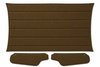 Headliner w/Sun Visors for 1971-1973 Chevy Camaro, Pontiac Firebird w/Deluxe Int. [Premier Non-Perforated Grain Brown Vinyl]