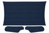 Headliner w/Sun Visors for 1971-1973 Chevy Camaro, Pontiac Firebird w/Deluxe Int. [Premier Non-Perforated Grain Dark Blue Vinyl] - image 1