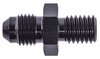 AN to Metric Adapter Fitting [-4 AN Male to 12mm x 1.25 Male, Black] - image 2