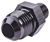 AN to Metric Adapter Fitting [-6 AN Male to 10mm x 1.0 Male, Black] - image 1