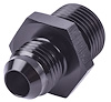 AN to Metric Adapter Fitting [-6 AN Male to 18mm x 1.5 Male, Black] - image 1