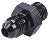 AN Port Adapter Fitting [-4 AN O-Ring Port (7/16 in.-20 Thread) To -4 AN Male, Black] - image 2