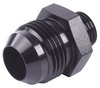 AN Port Adapter Fitting [-6 AN O-Ring Port (9/16 in.-18 Thread) To -10 AN Male, Black] - image 2