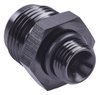 AN Port Adapter Fitting [-6 AN O-Ring Port (9/16 in.-18 Thread) To -10 AN Male, Black] - image 3