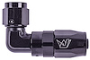 AN 90-Degree Forged Swivel Hose End [-6 AN Female to -6 AN Hose] - image 1
