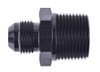 AN to NPT Straight Adapter Fitting [-8 AN Male to 3/4 in. NPT Male, Black] - image 3
