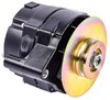 Ford 1-Wire Alternator, 100 amp Output with V-Belt Pulley [Black Finish] - image 2