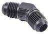 AN to AN 45-Degree Union Fitting [-6 AN Male to -6 AN Male, Black] - image 3