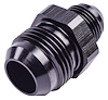 AN to AN Union Reducer Fitting [-12 AN Male to -8 AN Male, Black] - image 1