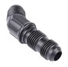 AN to AN 45-Degree Bulkhead Adapter Fitting [-6 AN Male to -6 AN Male, Black] - image 3