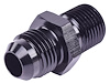 AN to Metric Adapter Fitting [-6 AN Male to 14mm x 1.25 Male, Black] - image 1
