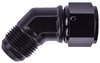 AN Female to AN Male 45-Degree Union [-12 AN Female Swivel End to -12 AN Male, Black] - image 3