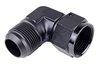 AN Female to AN Male 90-Degree Union [-16 AN Female Swivel End to -16 AN Male, Black] - image 2