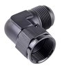 AN Female to AN Male 90-Degree Union [-16 AN Female Swivel End to -16 AN Male, Black] - image 3