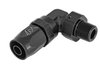 AN to NPT 90-Degree Max Flow Hose End Fitting [1/2 in. NPT Male to -8 AN Hose, Black] - image 2