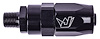 AN to NPT Straight Max Flow Swivel Hose End [1/8 in. NPT Male to -6 AN Hose, Black] - image 1